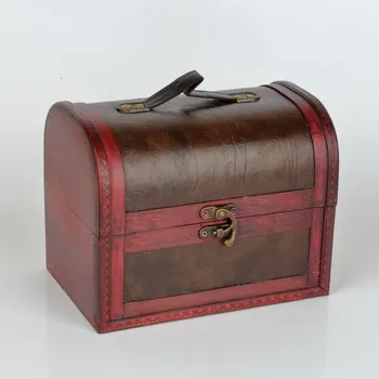 Truhla Dřevěná truhla 24x16x19cm