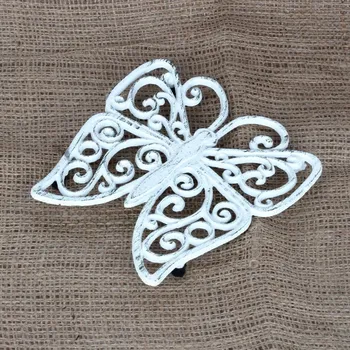 Podložka pod hrnec Litinová podložka pod hrnec motýl 18x20cm