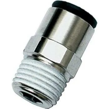 Parker Přípojka Legris, serie LF3000, na hadičku 16mm, vnější BSPT závit - 1/2