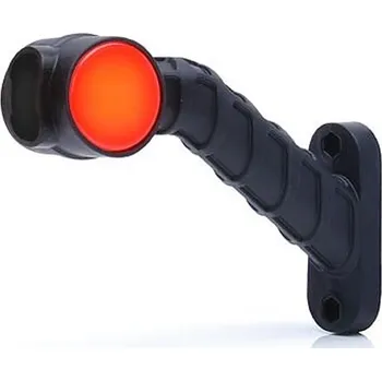 Autodíl Obrysová skupinová svítilna přední a zadní LED zkosená dlouhá 12-24V WAS W148.1 /1094L