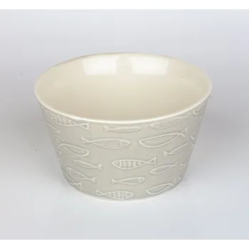 Keramická miska ryby béžová 570ml