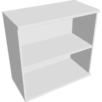 Kancelářský vozík HOBIS skříň policová otevřená - S 2 80, bílá + doprava zdarma