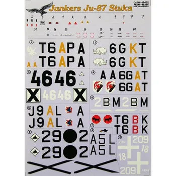 Plastikový model Print Scale 1/48 Junkers Ju-87 Stuka (wet decals)