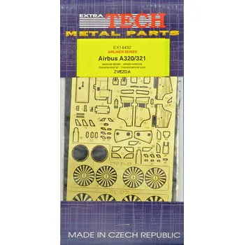 Plastikový model Extratech 1/144 Airbus A320/321 External details (ZVE)