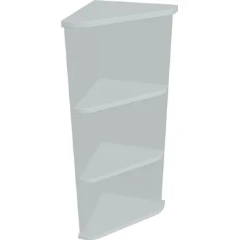 Kancelářský vozík HOBIS skříň vnější roh - SR 3, šedá + doprava zdarma