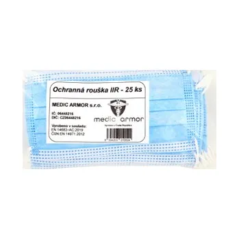 MedikoMed Ochranná rouška - kategorie IIR, 25ks