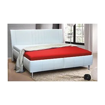 Postel Postel TABITA 2 180cm, s roštem a s úložným prostorem + kovové nožky TAL-PW 33 tyrkysová