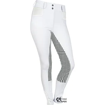 Jezdecké kalhoty Rajtky HKM -FREESTYLE- - Bílá/Černá - 34