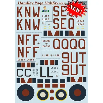 Plastikový model Print Scale 1/72 Handley Page Halifax Part 2 (wet decals)