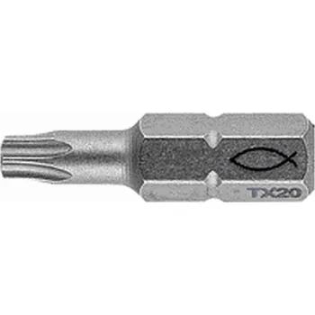 Bit Profi bit FISCHER 1/4" TORX TX20 - T20x25 mm