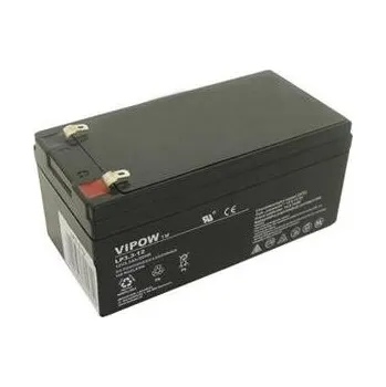 Baterie olověná 12V / 3,3Ah VIPOW bezúdržbový akumulátor