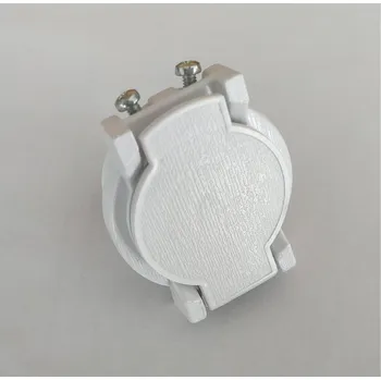 Plastový ventil s kontakty bílý