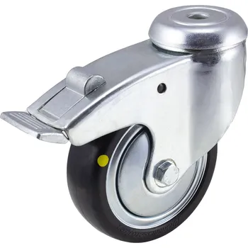 Příslušenství k zahradní technice Přístrojové pryžové antistatické pojezdové kolečko 2477-DYK 080 P30