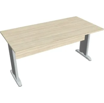Kancelářský vozík HOBIS kancelářský stůl jednací rovný - CJ 1600, akát + doprava zdarma