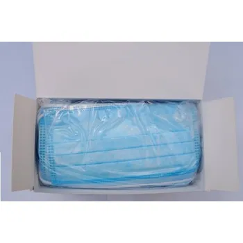 rouška ÚSTENKA ROUŠKA 3-VRSTVÁ CHIRURGICKÁ JEDNORÁZOVÁ 50KS