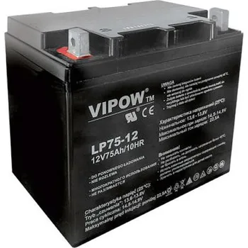 Trakční baterie Vipow Baterie olověná 12V 75Ah