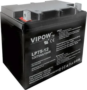 Trakční baterie Vipow Baterie olověná 12V 75Ah