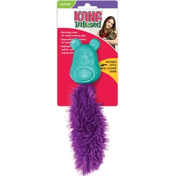 Hračka pro kočku Hračka Cat guma + plyš Myš Kong