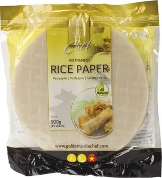 Rýže Golden Turtle Rýžový papír kulatý 500 g