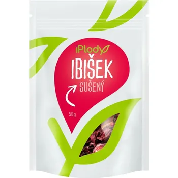 Přírodní produkt iPlody Ibišek květ sušený
