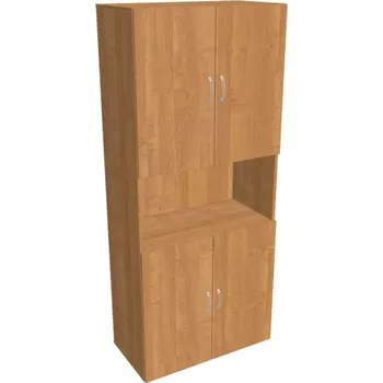 Kancelářský vozík HOBIS skříň policová dvéřová - D 5 80 05, olše + doprava zdarma