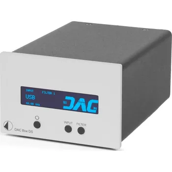 Audio Pro-Ject DAC Box DS - Stříbrná