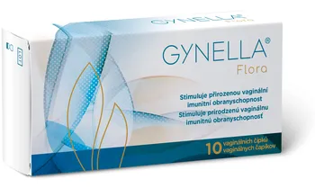 Intimní hygienický prostředek Gynella Flora 10 vaginálních čípků