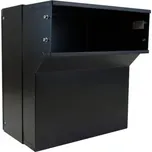 1x poštovní schránka F-041 k zazdění do sloupku - RAL 9005 MAT. - ČERNÁ