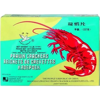 Golden Swallow Krevetové lupínky 227 g Chips Golden Swallow Krevetové lupínky 227 g