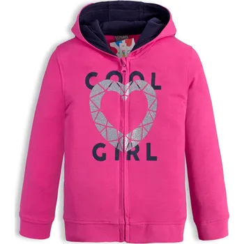 Dívčí mikina Dívčí mikina LOSAN COOL GIRL růžová Velikost: 98