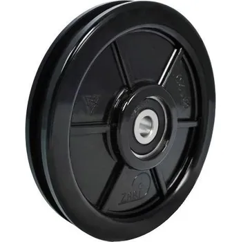 Příslušenství pro stavební techniku Kladka plastová profilovaná 120mm s ložiskem