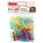 Toro Plastové barevné dekorační kolíčky…