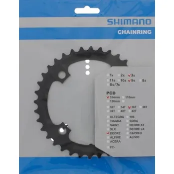 Shimano Deore M590 9s 36 zubů