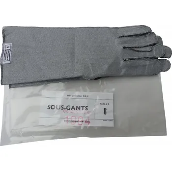 Rukavice ARMÁDNÍ ORIGINÁL FRANCIE Vložka do protichemických rukavic NBC Francie originál
