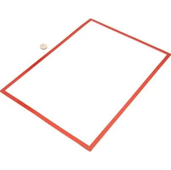 Magnetická kapsa na papír A3 – červená