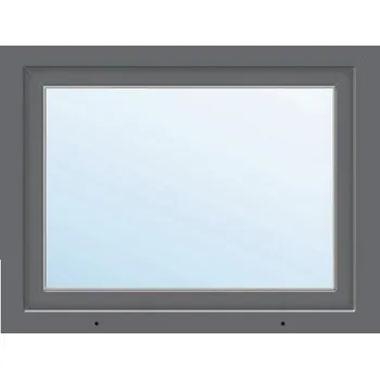 Okno Plastové okno jednokřídlé ARON Basic bílé/antracit 1150 x 1050 mm DIN pravé