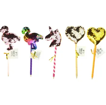 Wiky Pero s ozdobou - Mix vzorů, 1ks