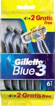GILLETTE Blue3 6 ks