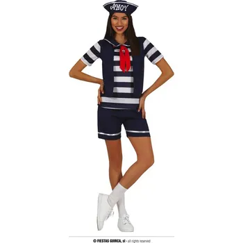 Karnevalový kostým Guirca Fiestas Španělsko Námořní kostým retro - dámský varianta: L 42/44