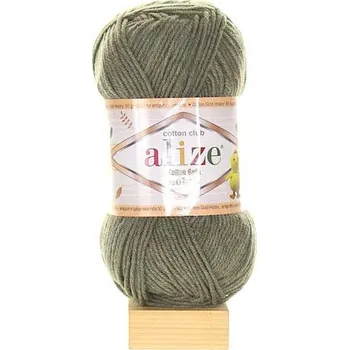 Příze Alize Cotton Gold Hobby khaki 270