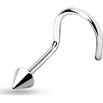Šperk Šperky4U Zahnutý piercing do nosu - N01065-03