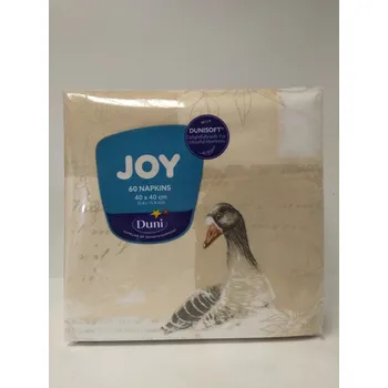 Papírový ubrousek Ubrousek Duni husa 40x40 cm 60 ks