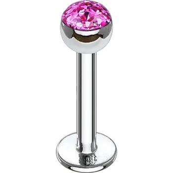 Piercing Šperky4U Piercing do brady - labreta - LB01063-1208F