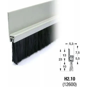Drátěný kartáč Kartáč STRIBO PRO H2.10 100cm (Kompletní kartáče typ H)