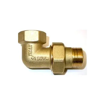 Fitinka Topenářské šroubení rohové s plochým těsněním 3/8"