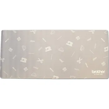 podložka 90x39cm pod stroj Brother šedá - velká