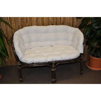 Podsedák Axin Trading s.r.o. Polstr na lavici Bahama bílý Maxi