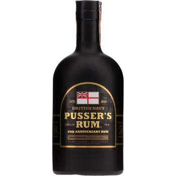 Rum Pusser´s British Navy rum 50th Anniversary 54,5 % 0,7 l