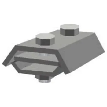 Podpěra vedení na střechy konektor d6/8 2xM8x30