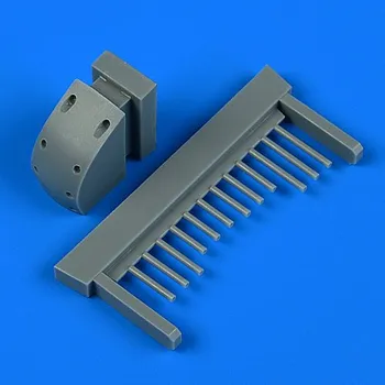 Plastikový model Quickboost 1/48 B-26B-50 Invader front gun barrels (ICM)